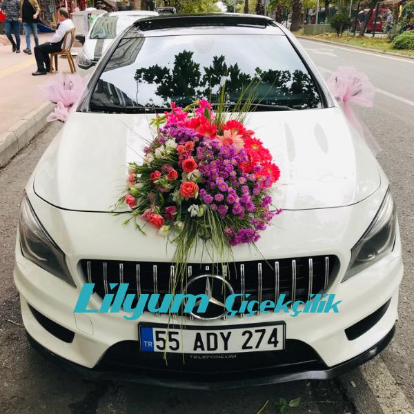 Mercedes cla gelin arabası